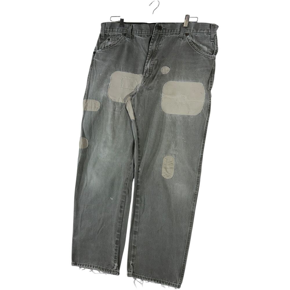 Vintage Dickies Patchwork Carpenter Pants 38x30 - image 3